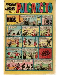 Tebeos: PULGARCITO. Nº 1958. EL SHERIFF KING. BRUGUERA 1968.(ST/)